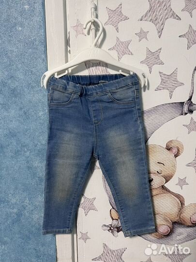 Джинсы для девочки 80 размер
