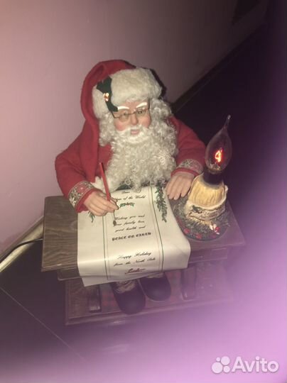 Санта клаус новогодняя игрушка