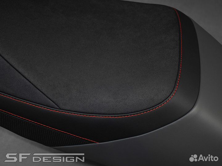 Для Kawasaki ZZR600 Black Architect Silver Plateau