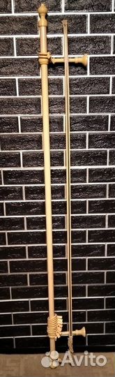 Карнизы для штор двухрядные, б/у