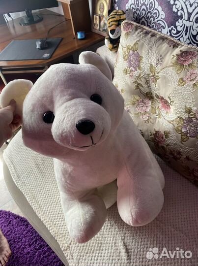 Мягкая игрушка белый медведь (polar bear)
