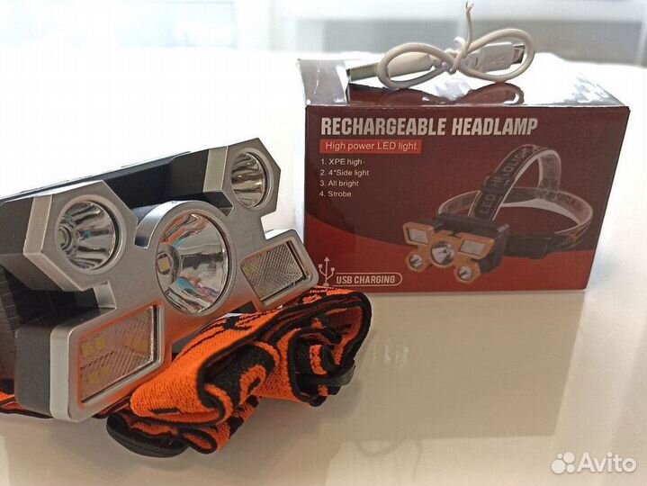 Фонарь налобный