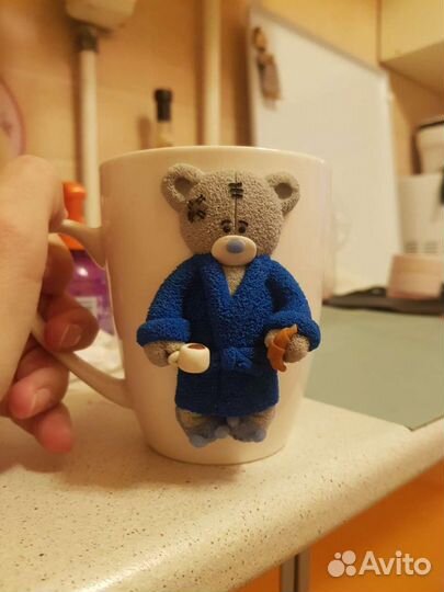 Декор кружек и ложек из полимерной глины