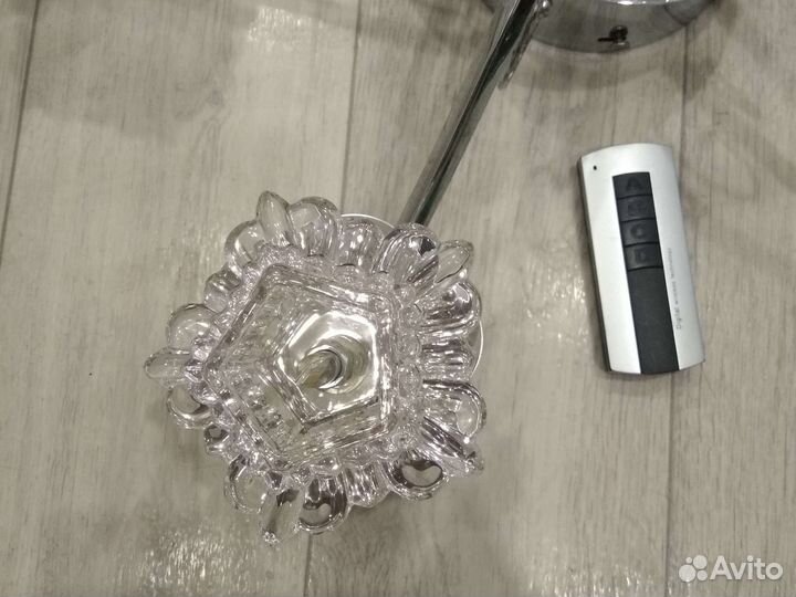 Лампа светильник с пультом бу