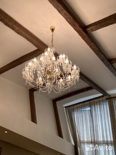 Люстра хрустальная Чехия