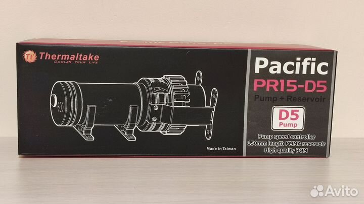 Резервуар с помпой для сжо Thermaltake Pacific