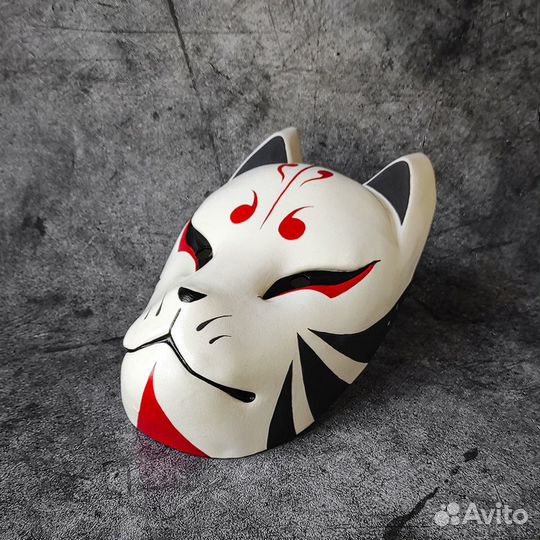 Японская интерьерная маска Кицунэ мужская