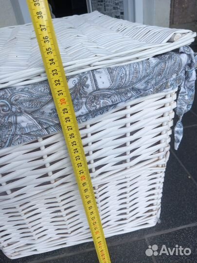 Сундук плетеный