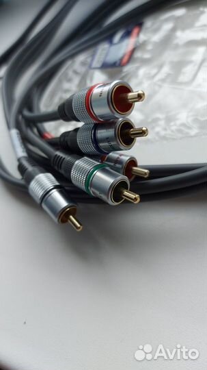 Шнуры skart - 5 RCA plug (RGB) 1 и 1,5м