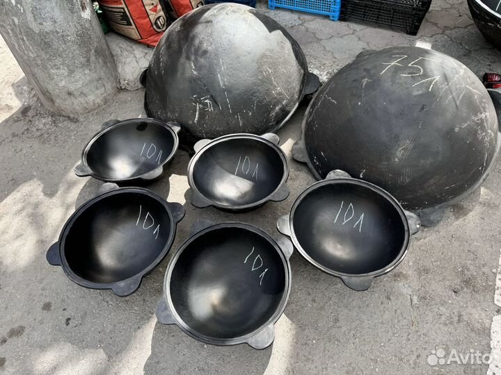 Казан 12 л чугунный /оригинал