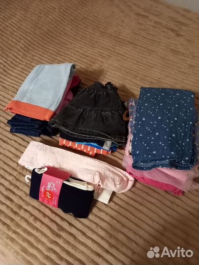 Большой пакет одежды для девочки 98-104р