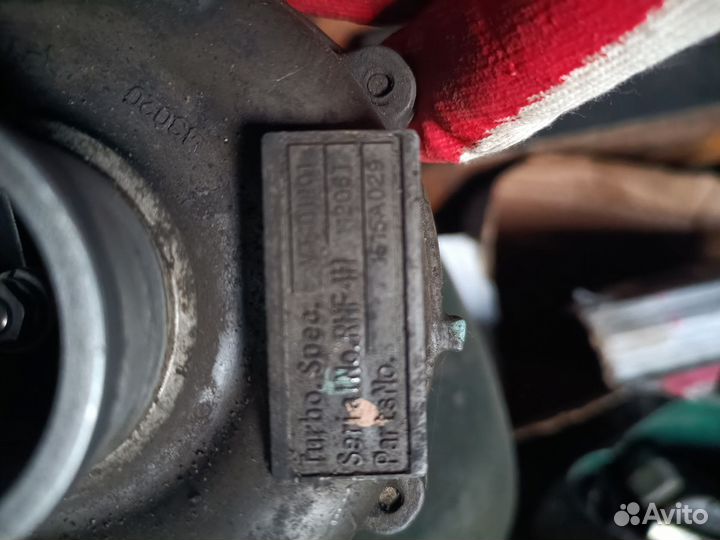 Турбина 4D-56 на запчасти трещина на горячей части