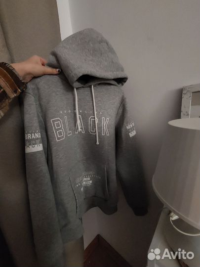 Толстовка серая унисекс