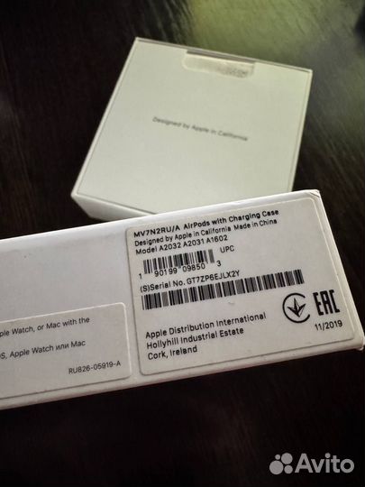 Коробка от AirPods (1 rev.)