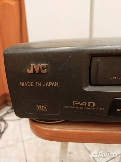 Видеомагнитофон jvc p40