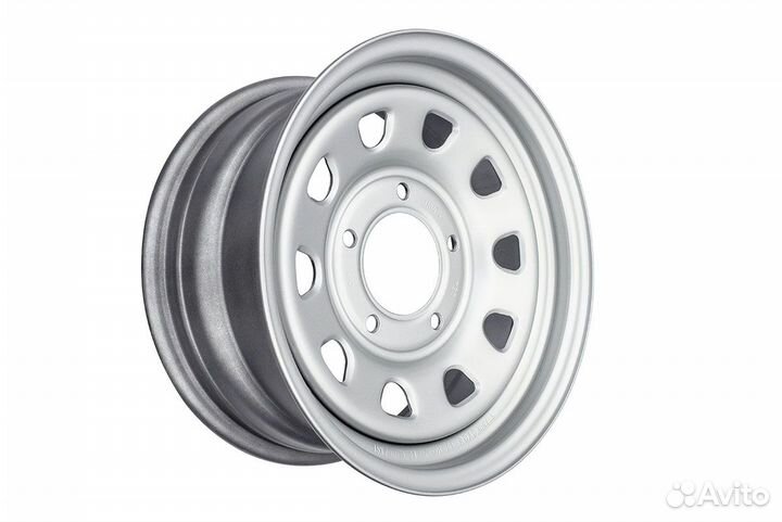 OFF-road Wheels диск нива стальной серебристый 5x1