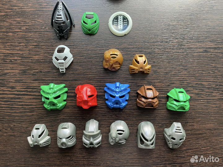 Lego Bionicle маски