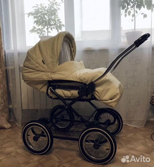 Коляска 2 в 1 эко кожа