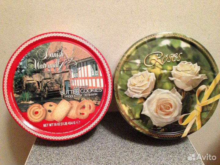 Жестяные коробки ёмкости