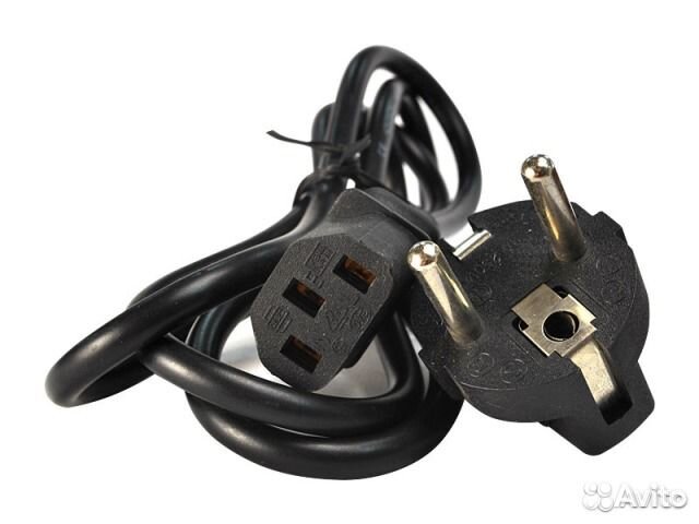 Компьютерный кабель питания 220 V