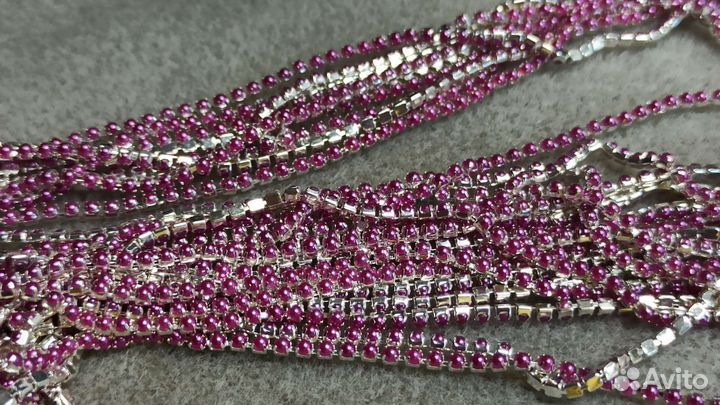 Жемчужные цепочки 2мм