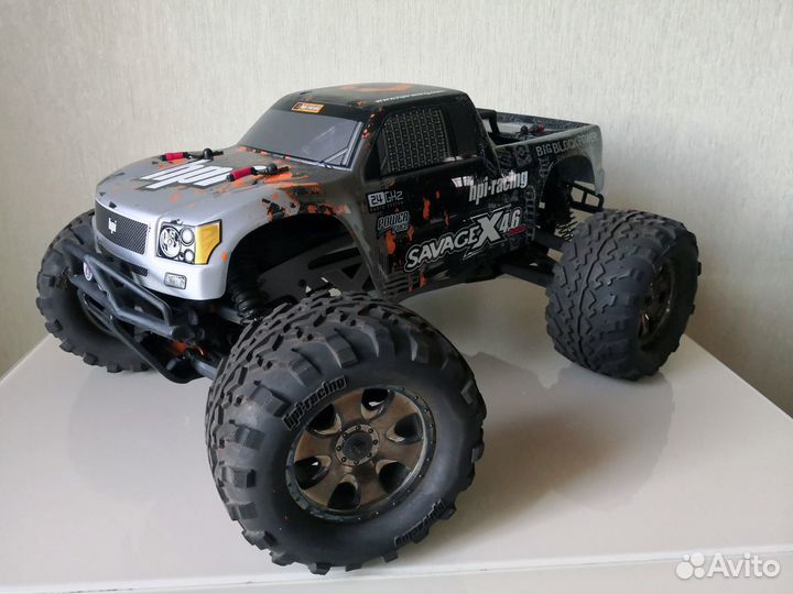 HPI Savage X 4.6 4WD - Монстр 1/8