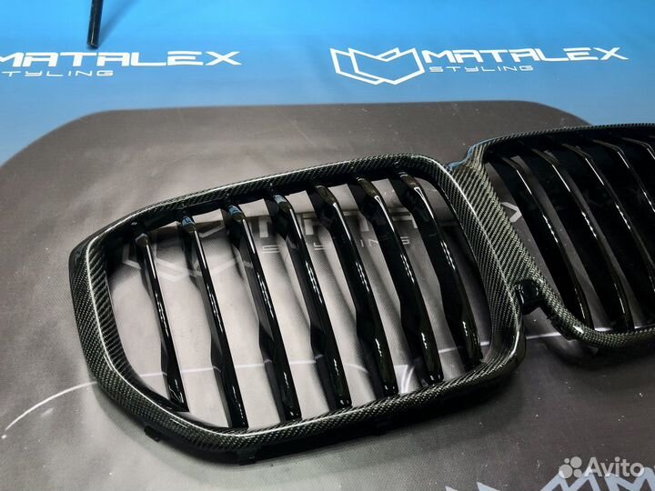 Решетка радиатора BMW X5 G05 Sport карбон