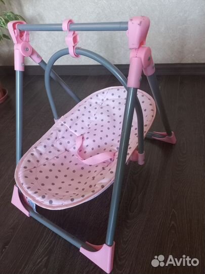 Качалка для кукол, меняет положения