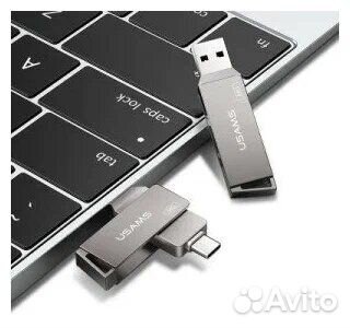 USB Флеш-накопитель usams Type-C + USB 3.0 64GB
