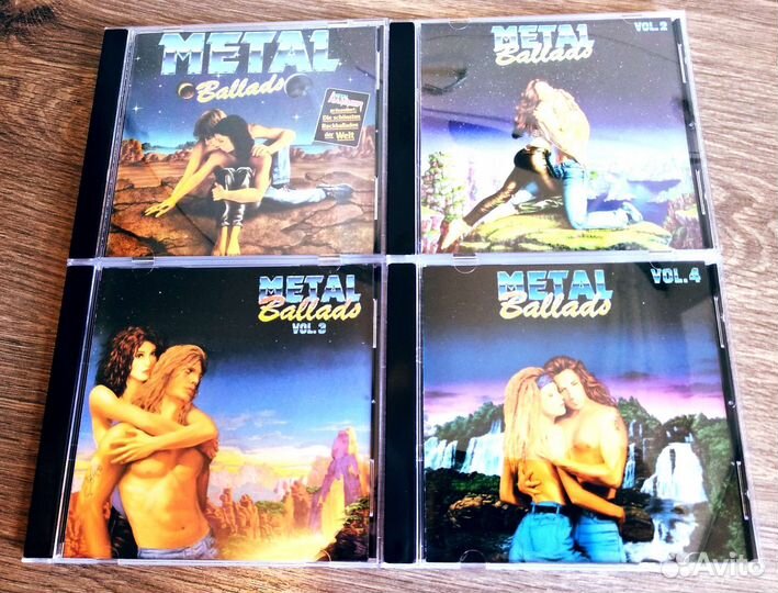 Rock, Metal Ballads CD Collection 1-5