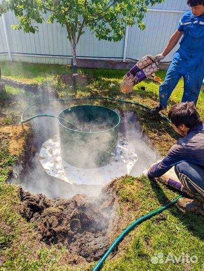 Монтаж септиков под ключ в СПБ