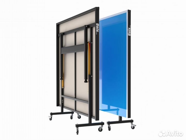 Всепогодный теннисный стол unix 6mm (blue)