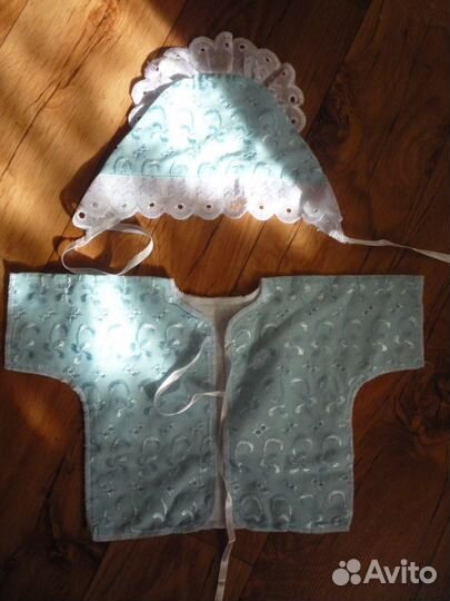 Комплект (конверт) на выписку летний для мальчика