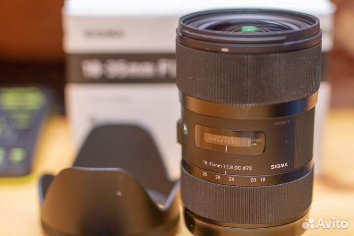 Sigma AF 18-35mm f/1.8 DC HSM Art Canon EF-S