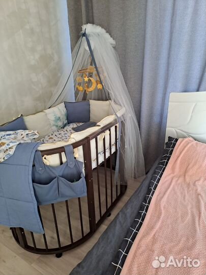 Детская кроватка трансформер