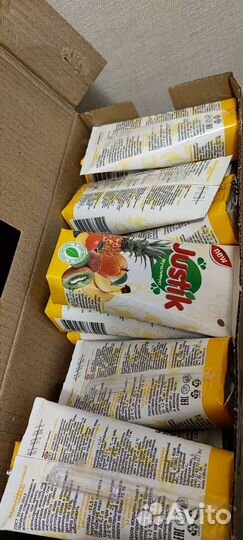 Сок нектар Justik 0.2