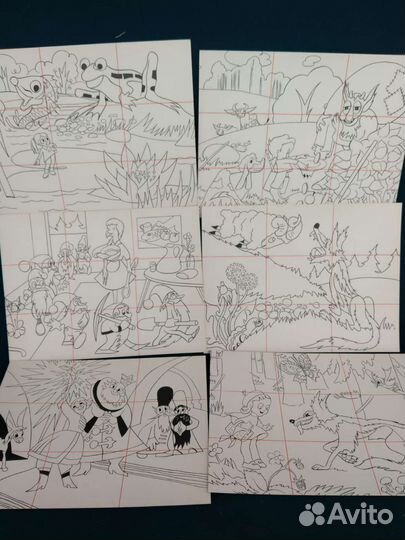 Детское лото Сказки