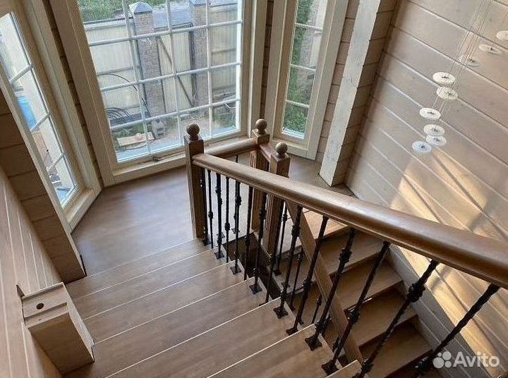 Изготовление лестниц на металлокаркасе