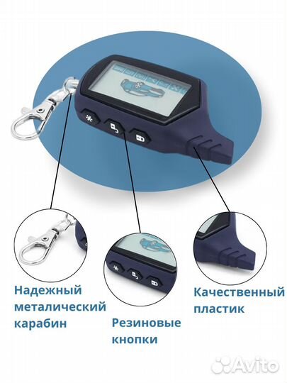 Брелок сигнализации starline a91