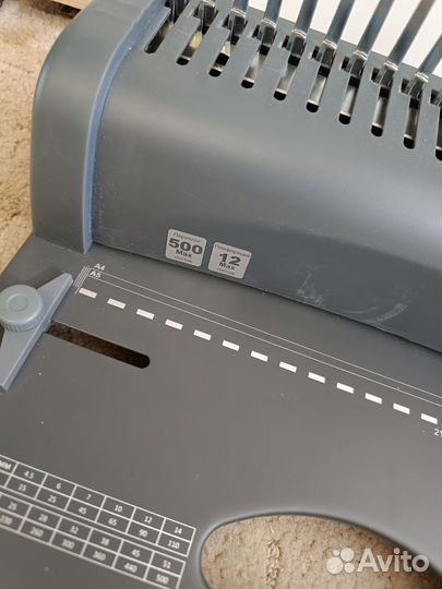 Брошюратор, гелеос бп-12 на пластиковую пружину