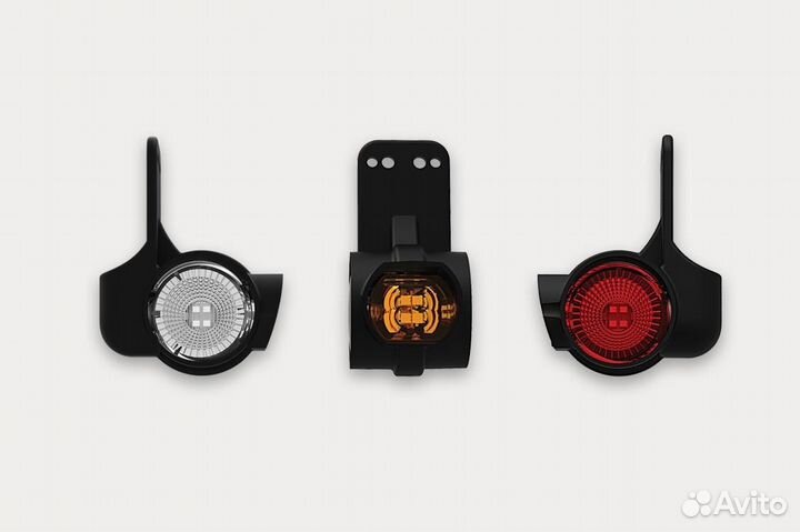 Фонарь контурный на прицеп FT-140 W L (левый) фон