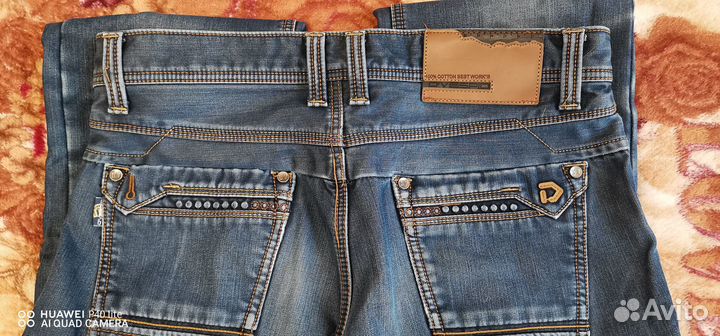 Джинсы мужские зимние