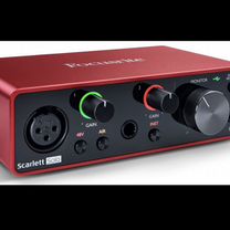 Звуковая карта Focusrite Scarlett Solo 4th Gen