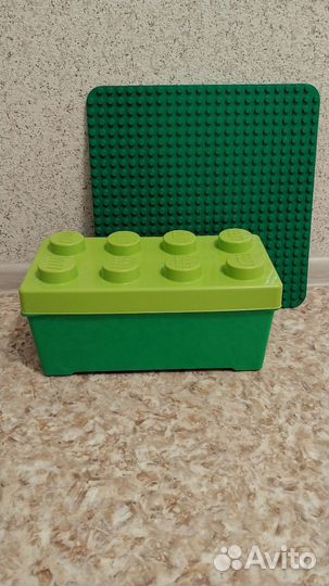 Lego duplo + пластина