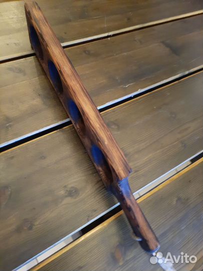 Разнос под фужеры, ручная работа, дерево