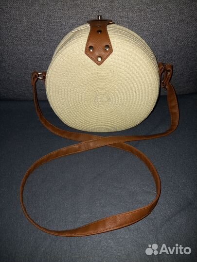 Сумка женская летняя плетеная