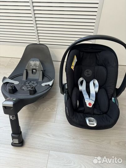 Автокресло Cybex Cloud Z2 i-Size и izofix база
