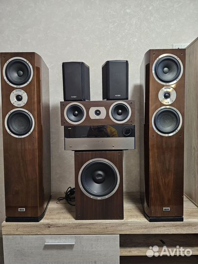 Акустическая музыкальная система HI-FI heco 502