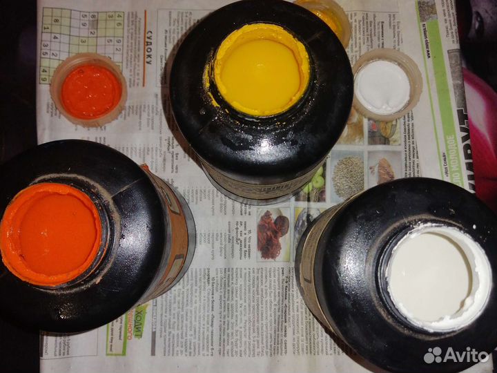 Гуашь плакатная СССР