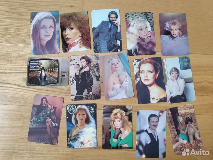 Календарики карманные 1989 1995